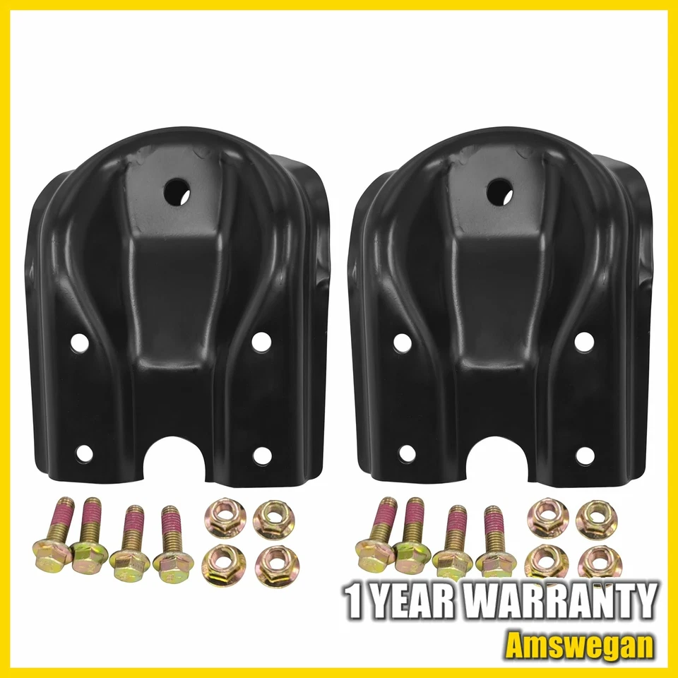 Kit de soporte de grillete de resorte de hoja trasera de 2 piezas para Chevy GMC C1500 722-007 1988-1997 Foto 4 de 4