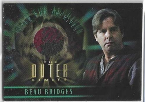2003 BEAU BRIDGES The Outer Limits Relic CC3 Rittenhouse Archives - Picture 3 of 3