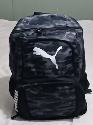 PUMA Challenger Backpack Fully Padded 15  Laptop Pocket Black