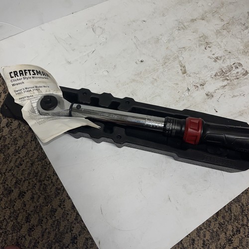 Craftsman 931423 3/8" Drive Microtork Wrench Torque 25250 Ft. lbs 269 eBay