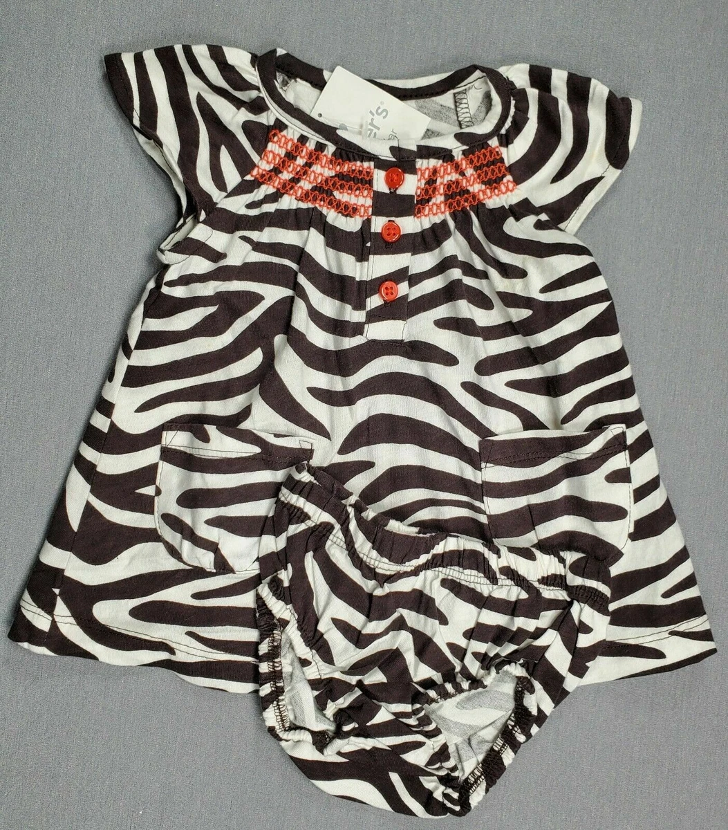 Zebra baby clothes top
