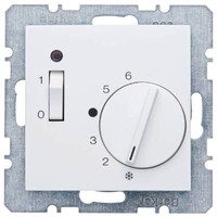 Berker Temperaturregler Raumthermostat S.1, B.3, B.7 ÖFfner Polarweiß GläNzend