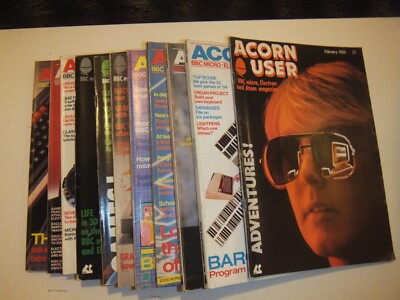 Acorn User Issues x11 von 1984 - Retro Computing