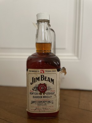 Jim Beam Whiskey - 1,75l - aus den 70er Jahren