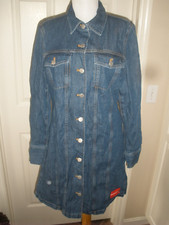 New Women's Denim/Jean Dress L Calvin Klein Jeans (T69)