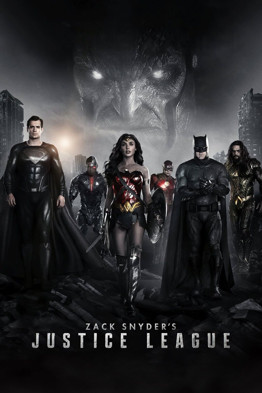 2021 Justice League Movie Poster 11X17 Superman Batman Wonder Woman The  Flash 🍿