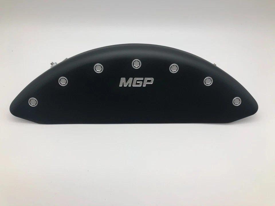 MGP CALIPER COVERS 2007-2010 BMW X5 XDRIVE48i MATTE BLACK BRAND-NEW OVERSTOCK - Image 3 of 4