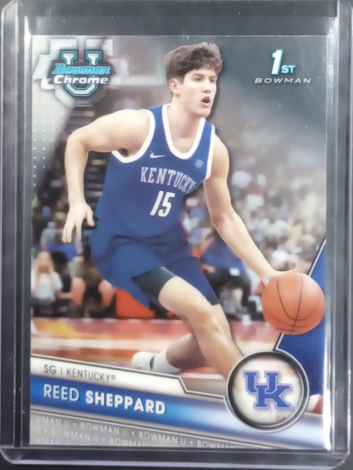 2023-24 Bowman University Chrome Reed Sheppard Rookie #45 RC