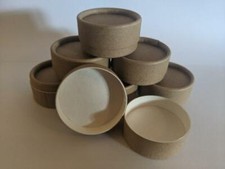 ECO FRIENDLY LIP BALM CARDBOARD JAR, 100% compostable recyclable 10ml pot Jfp