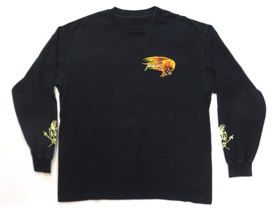 Metallica Vintage Long Sleeve T Shirt 1994 Pushead Birth School