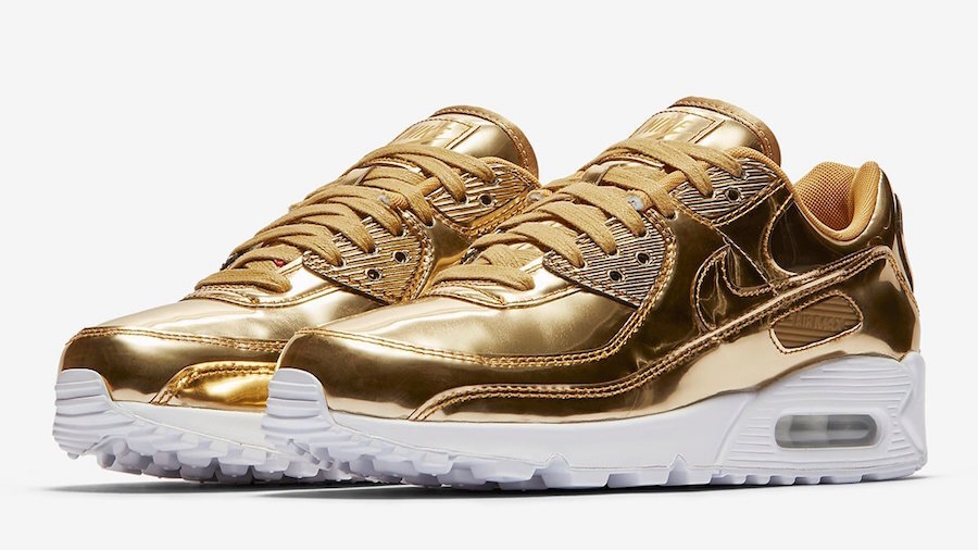 air max 90 metallic gold release date