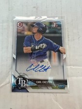 Carl Chester 2018 Bowman 1st Bowman Auto Card #PA-CC
