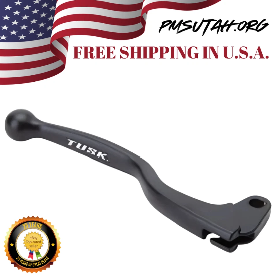 Tusk Brake Lever Black 1986 1987 1988 1989 1990 Yamaha BW80 Big Wheel BW 80 - Image 2 of 4