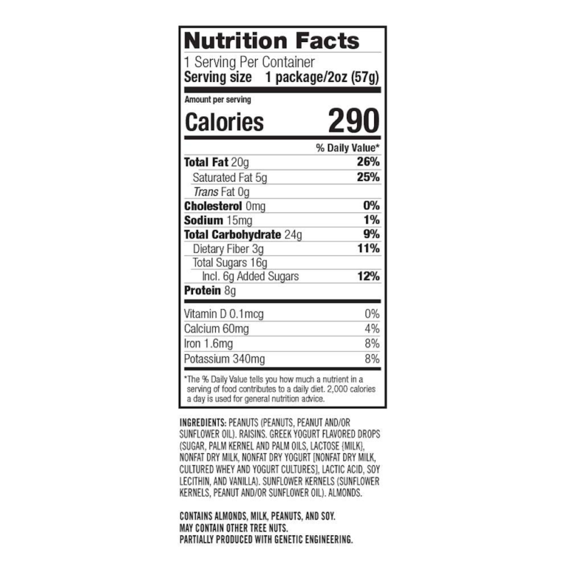 Kar's Nut 'N Yogurt Trail Mix Snacks Bulk Pack of 2 oz Individual