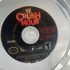 WWE Crush Hour (Nintendo GameCube, 2003) Disc Only - Tested & Working