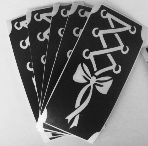 BM101 BODY GLITTERTATTOO10 stencil sexy corset glitter tattoo L@@K