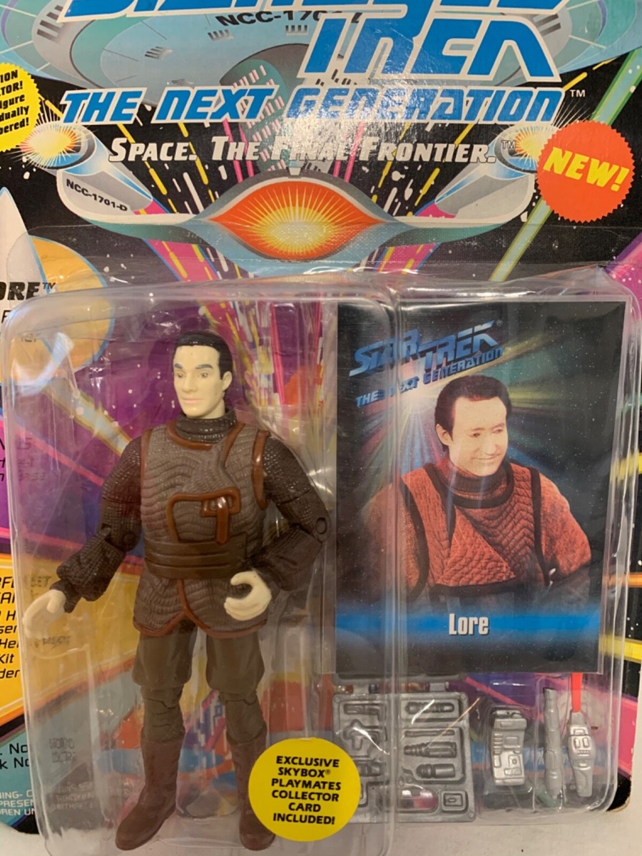 Star Trek The Next Generation Playmates Lore | eBay