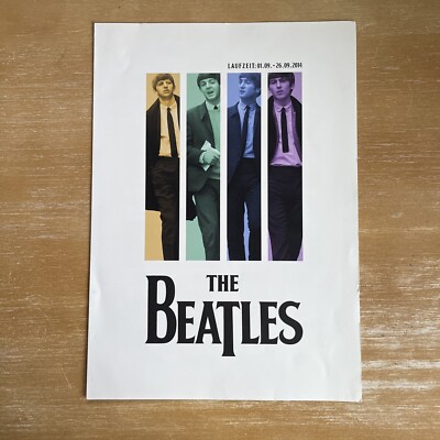 The Beatles   4-seitiges Promotion-Blatt zur CD Catalogue Aktion 2014