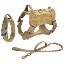 Tactical Dog Harness with Handle No-pull Large Military Dog Vest US Working Dog