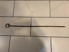 Vintage Ornate Silver Plate Fleur De Lis Parasol Handle - G