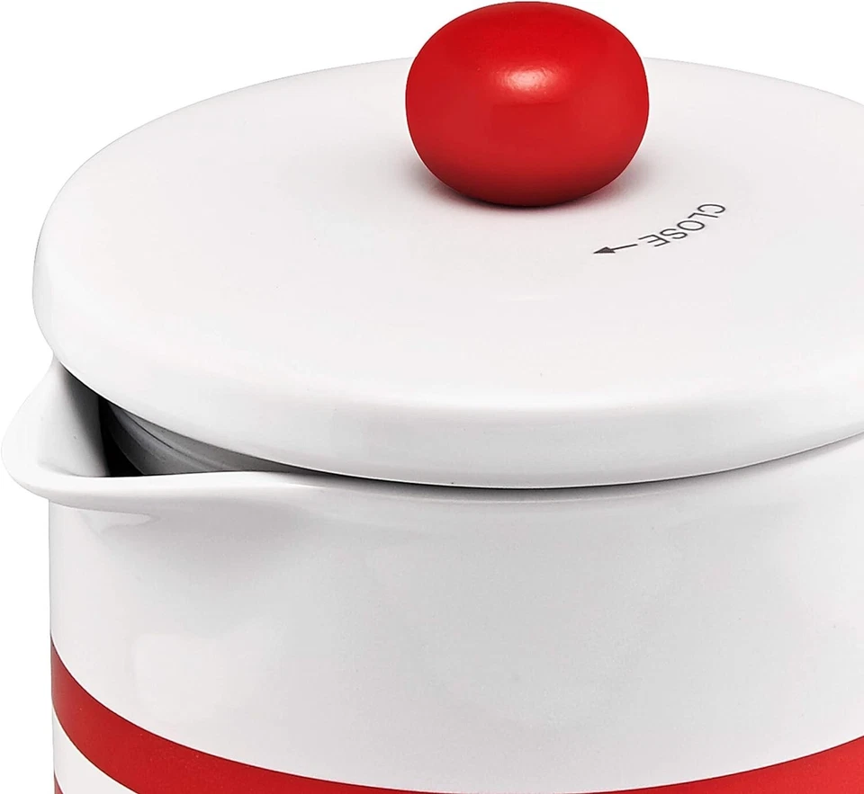 BonJour Cafetera Prensa Francesa Cerámica Bebidas Calientes con Filtro de Bloqueo de Sabor Foto 2 de 4