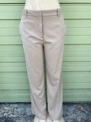 NEW ZARA WOMAN CAMEL MASCULINE TROUSER 