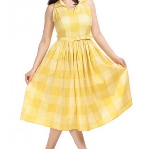 modcloth yellow dress