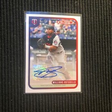 2020 TOPPS TOTAL WAVE 6 #530-A WILLIANS ASTUDILLO *AUTO AUTOGRAPH*  TWINS