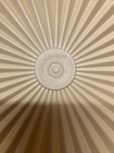 Vintage Tupperware LID ONLY #808 Round Harvest Gold Starburst Servalier 6” Seal — photo 2