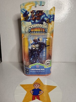 Skylanders Rare Lightning Rod Purple Metallic NEUF