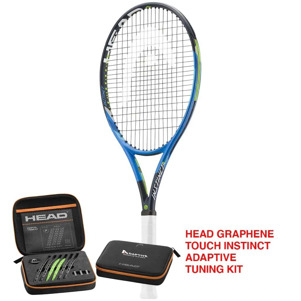 HEAD INSTINCT ADAPTIVE 硬式テニスラケット 2本セット NEW** HEAD INSTINCT ADAPTIVE TENNIS RACQUET TUNING KIT. MSRP: $30