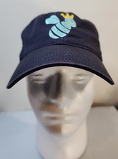 Queen Bee Black Blue/Gold Bee One Size Fits Most Baseball Cap/Hat