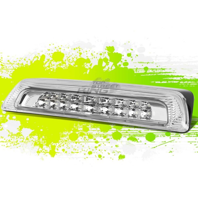 FOR 07-18 TOYOTA TUNDRA CHROME REAR CENTER 3RD BRAKE/STOP+CARGO LED