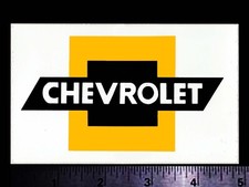 CHEVROLET - Original Vintage 60 s 70's Racing Decal/Sticker Camaro Vette Nova