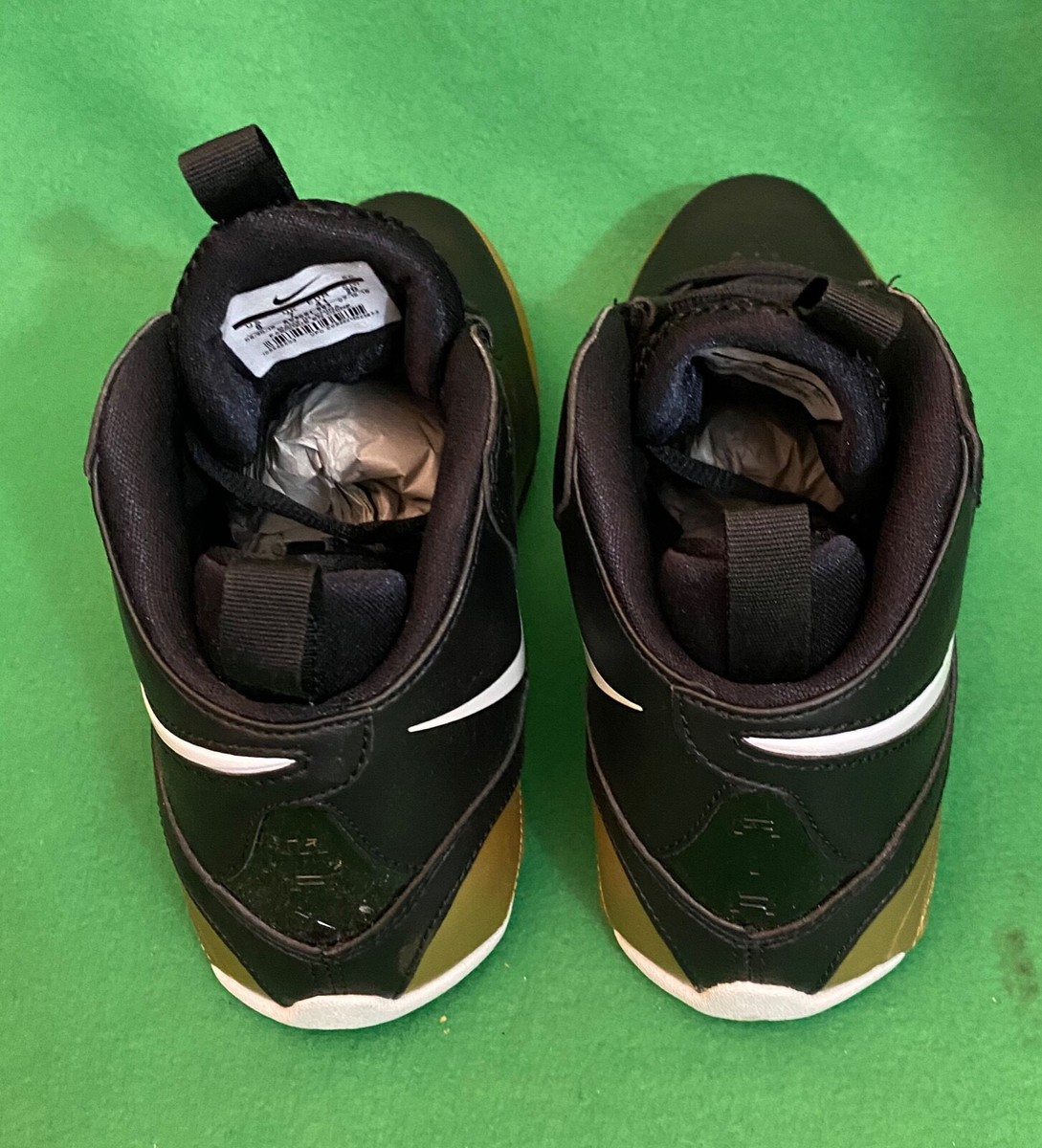 Nike Air Max Shoes Mens Size 11.5 Black Gold Mid Top Sneakers AV8061-003 s-l400.jpg main image 4