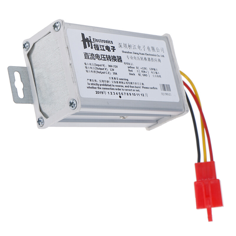 DC 36V72V To 12V10A 120W Converter Adapter for Electric Car Battery