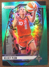 12007 2024 WNBA PRIZM KELSEY PLUM #77 GREEN