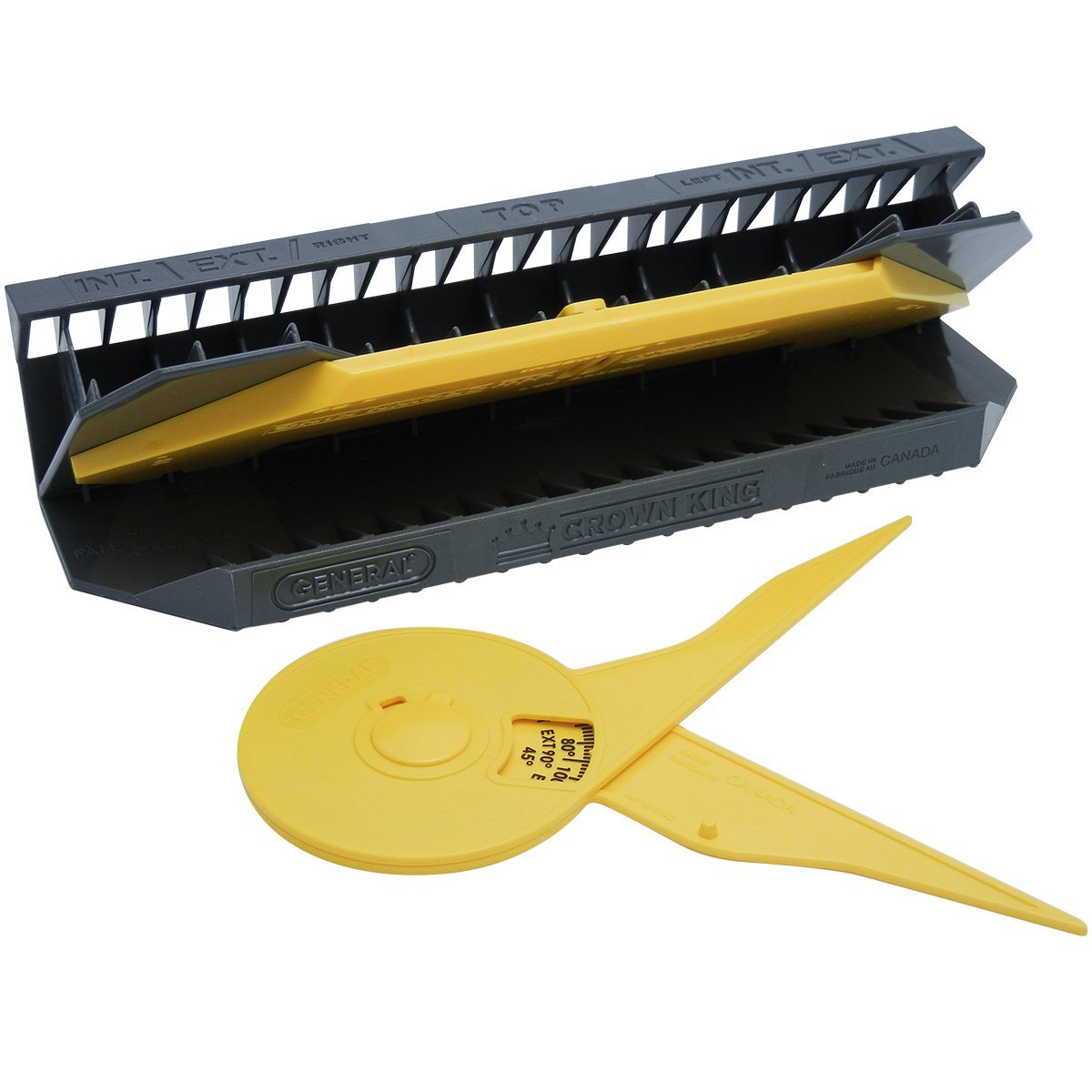 General Tools 881 E-z Pro Crown King Molding Jig With Protractor