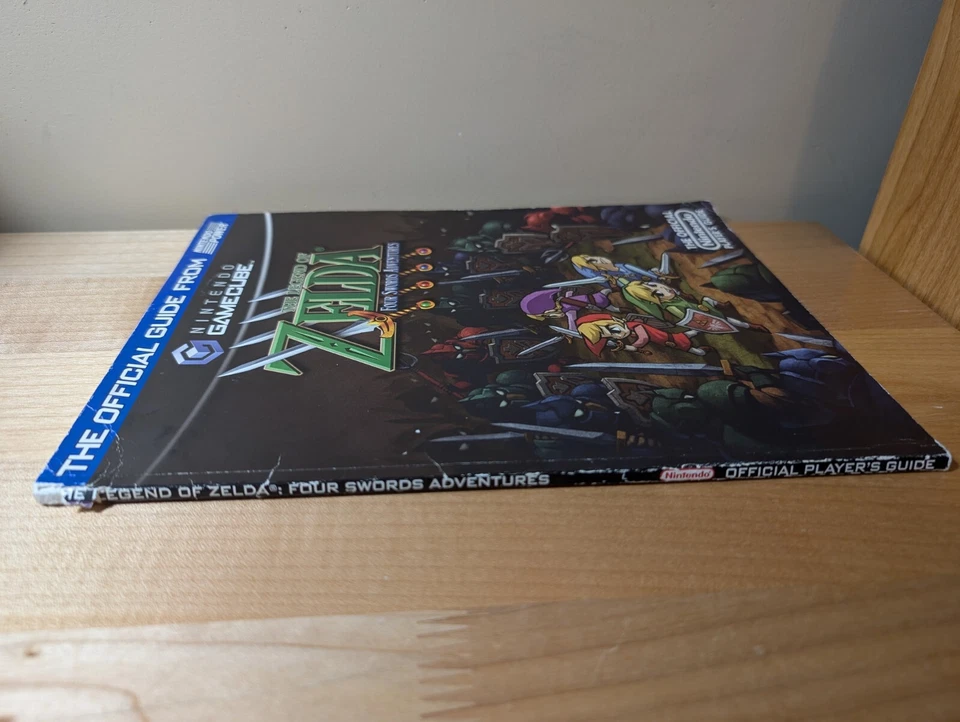 Legend of Zelda Four Swords Adventures GameCube 任天堂 Power Player's Guide — 第 3/4 张图片