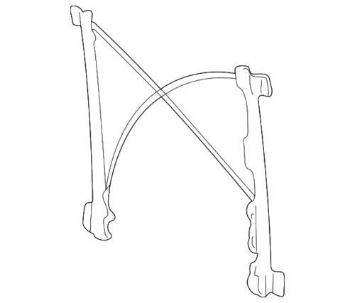 Regulador de ventana de puerta lateral del conductor genuino GM 1999-2014 Chevrolet GMC 20945139 Foto 3 de 4