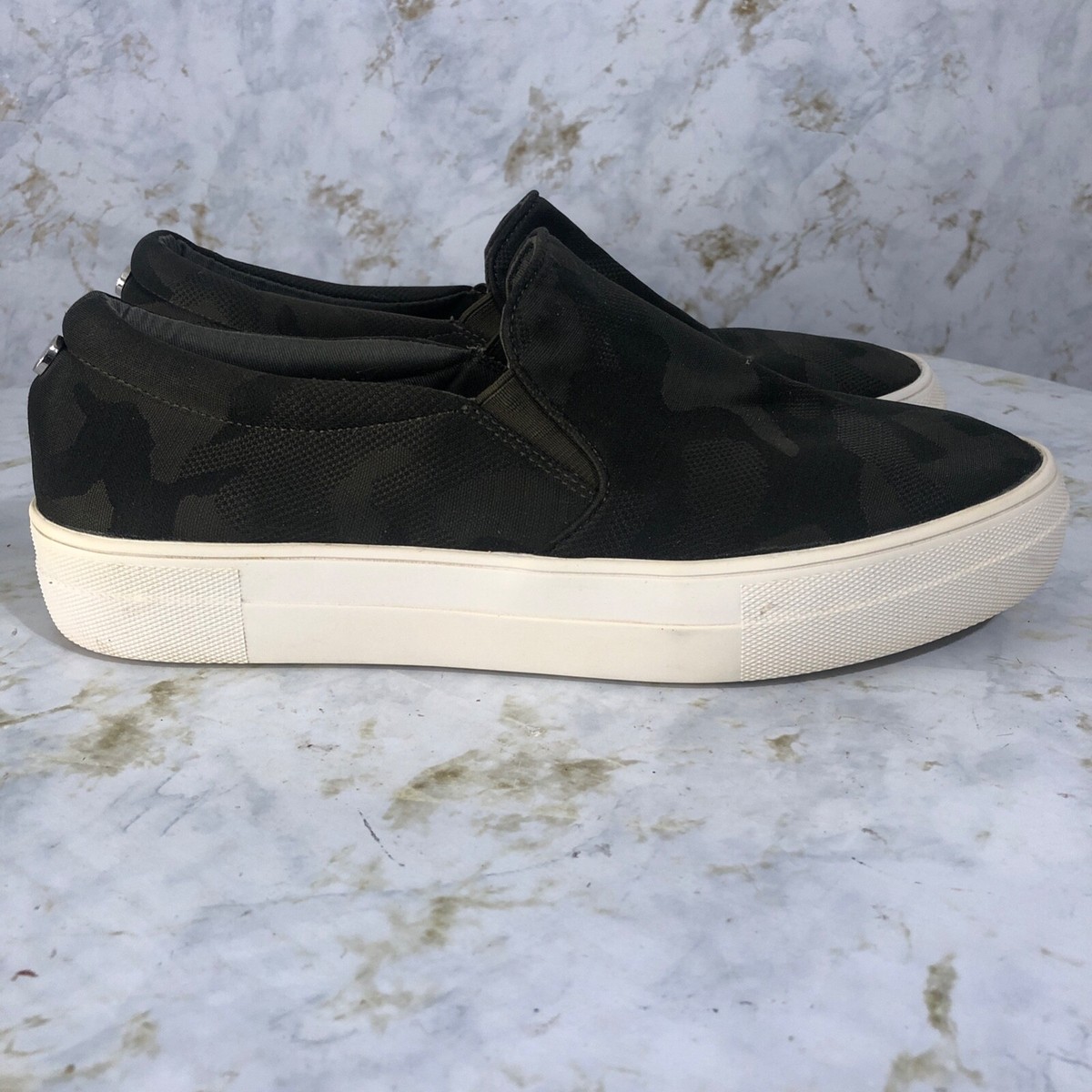 Comfort Shoes Steve Madden Gills Camo Sneaker Steve Madden Gills