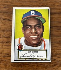 1952 Topps Baseball #27 Sam Jethroe EX