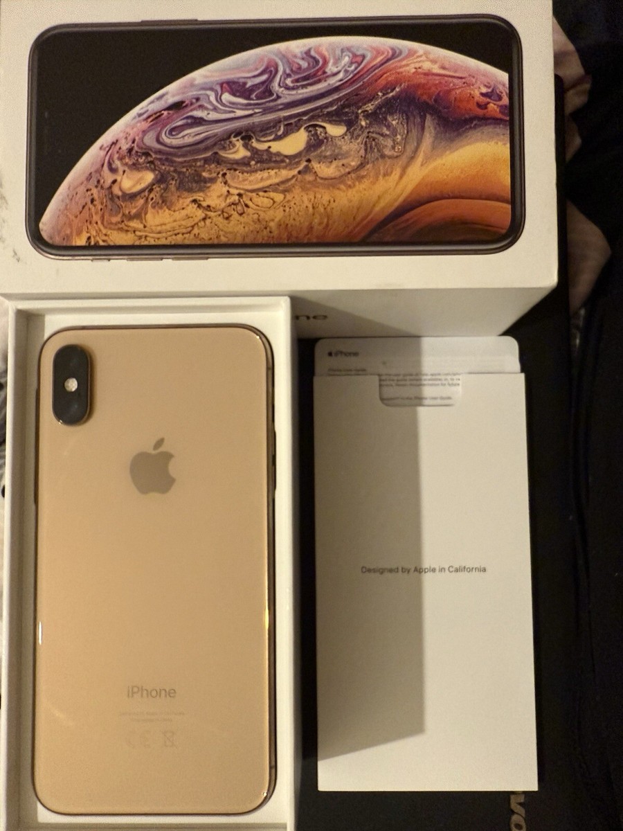 Apple MT9K2B/A iPhone XS 256GB (Unlocked) Smartphone - Gold for