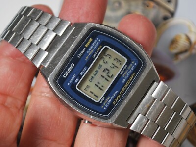 Vintage 1980s CASIO A850 Alarm Chronograph Men's Watch | eBay