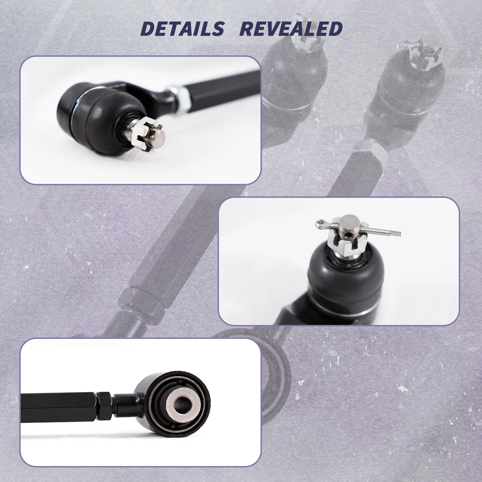 Brazos de inclinación de punta de control superior e inferior traseros 6 piezas para Acura TSX 2004-2008 04-08 EE. UU. Foto 3 de 4