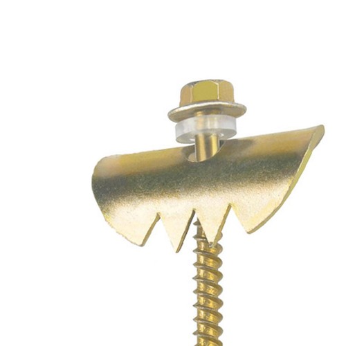 50x Wire Fence Fasteners Galvanized Fence Nails for Wire Mesh Woven Fencing - Picture 5 of 5