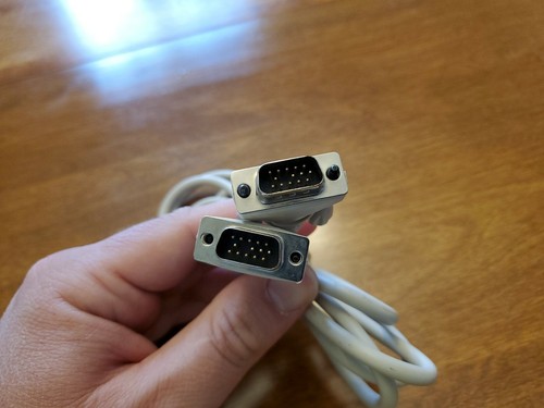 Belkin F2N028-06 Cavo di Ricambio per Monitor VGA, 6Ft Maschio a Maschio SPEDIZIONE GRATUITA - Foto 2 di 4