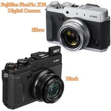 Fujifilm FinePix X30 Digital Camera 12.0MP 4x Optical Zoom with Accessories