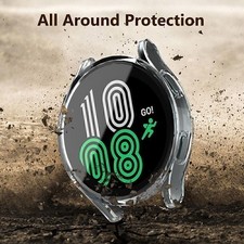 1 Pack For Samsung Galaxy Watch 4 44mm Protective Cover Screen Bumper TPU Case