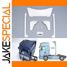 JakeSpecial – White Rear Wing Spoiler for Tamiya RC Trucks